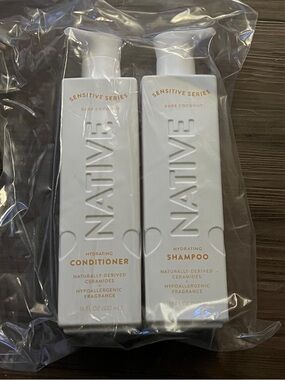 Native Coconut Hydrating Shampoo and conditioner